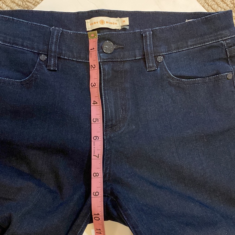 Tory Burch Leggings Dark Wash Jeans, 29 - Picture 11 of 12